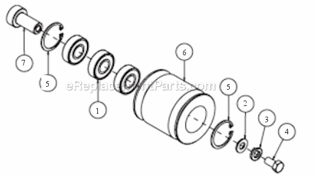 Page G Diagram and Parts List for MK-4018KB  MK Diamond Concrete Saw